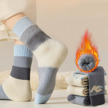 Extra Thick Cashmere Quarter Socks(4 Pairs) - image 0