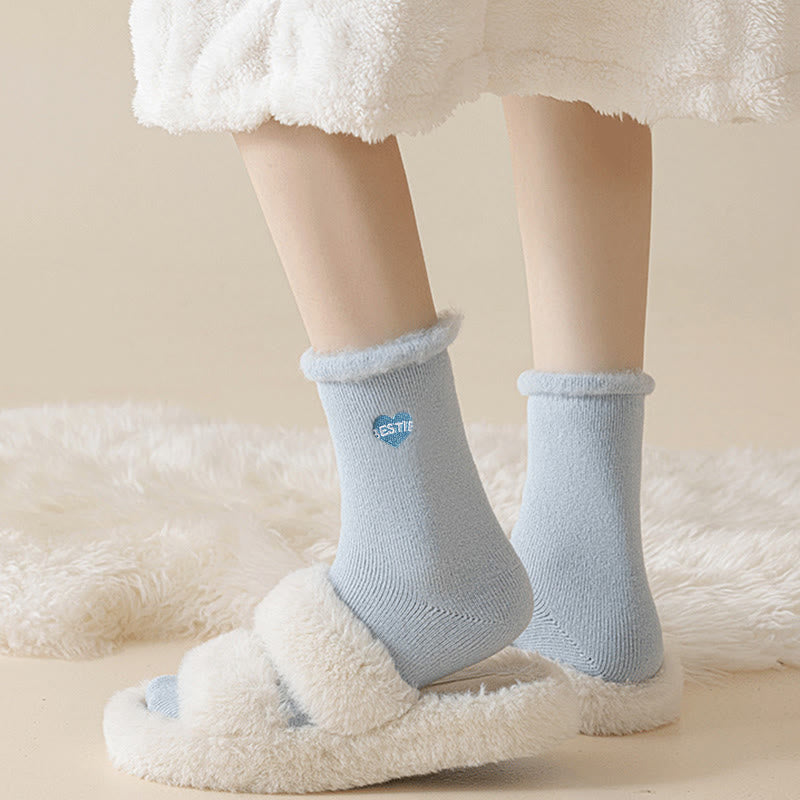 Full Fleece Quarter Socks(3 Pairs) - image 7