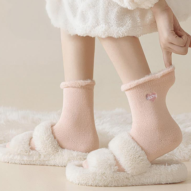 Full Fleece Quarter Socks(3 Pairs) - image 3