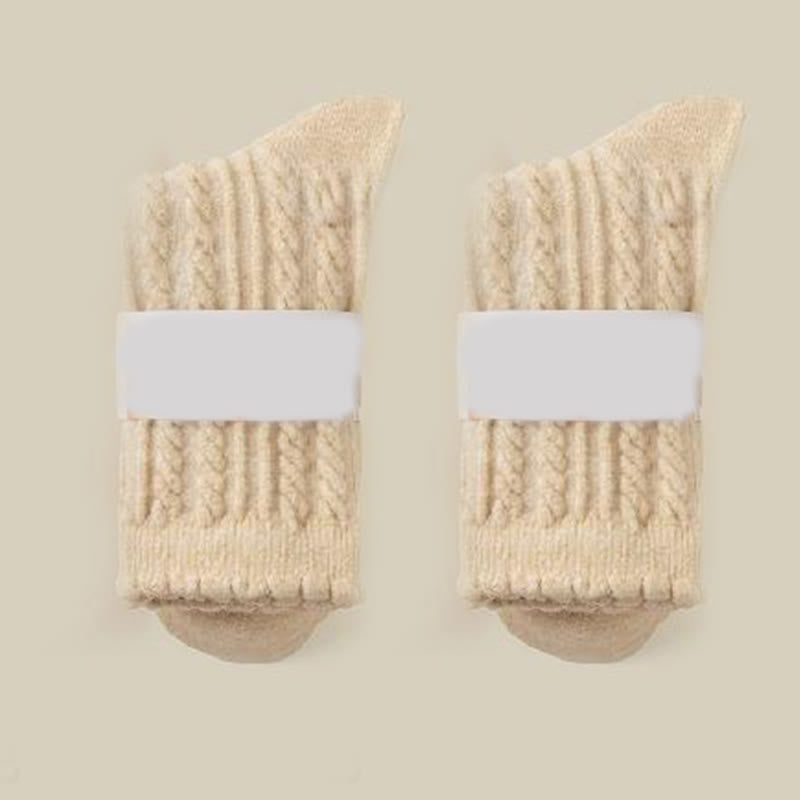 Plush Soft Quarter Socks(3 Pairs) - Yellow - EU36-40(US3-7) - image 13