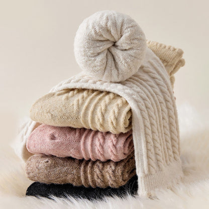 Plush Soft Quarter Socks(3 Pairs) - image 7