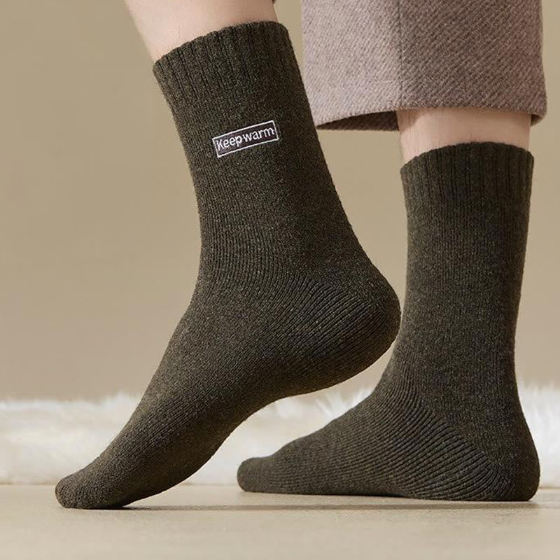 Keep Warm Quarter Socks(4 Pairs) - image 5