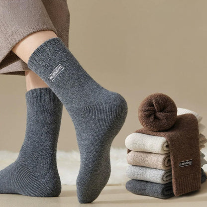 Keep Warm Quarter Socks(4 Pairs) - image 9