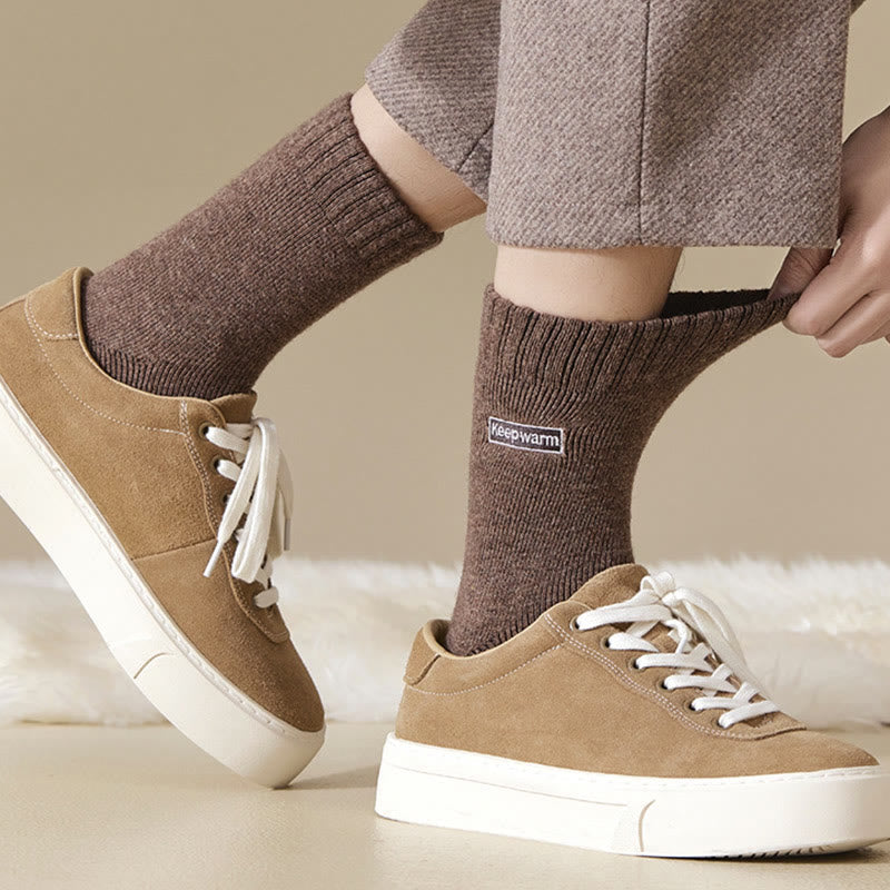 Keep Warm Quarter Socks(4 Pairs) - image 8