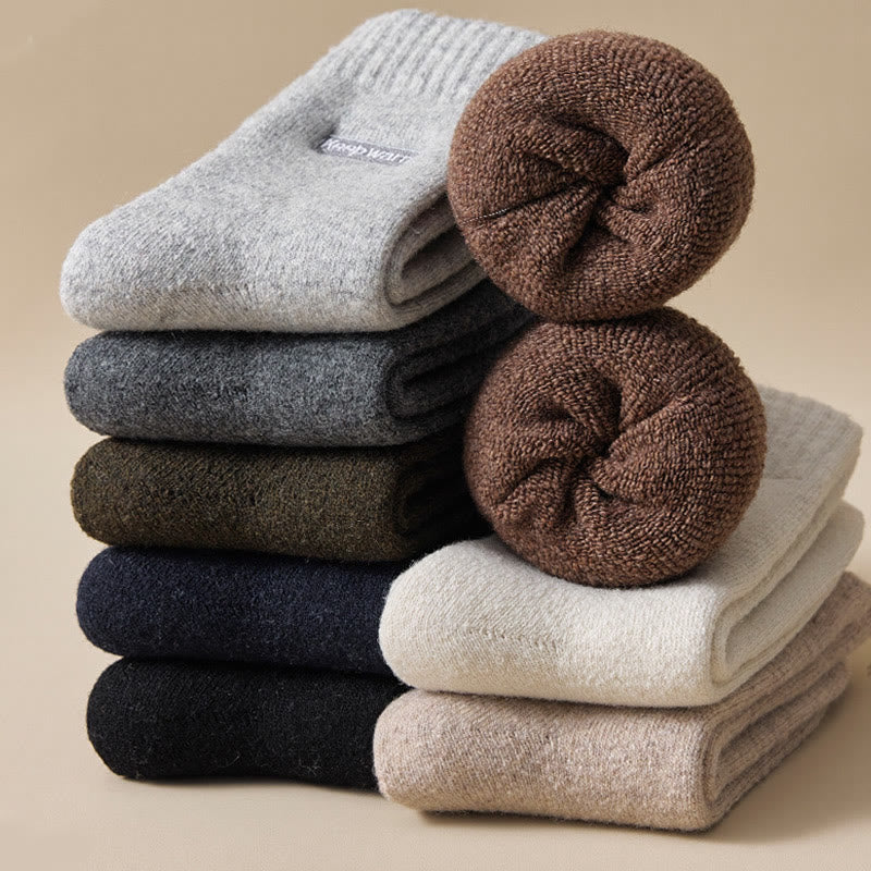 Keep Warm Quarter Socks(4 Pairs) - image 10