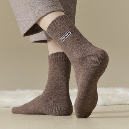 Keep Warm Quarter Socks(4 Pairs) - image 3