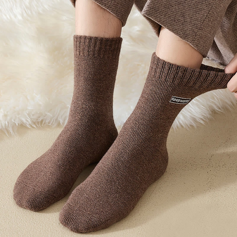 Keep Warm Quarter Socks(4 Pairs) - image 1