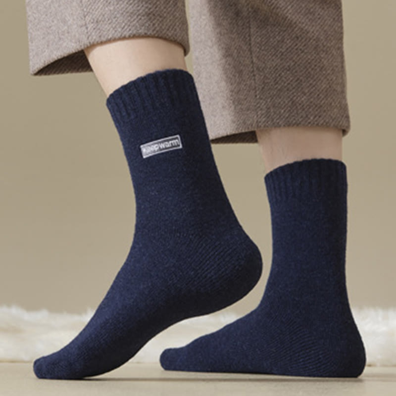 Keep Warm Quarter Socks(4 Pairs) - image 6