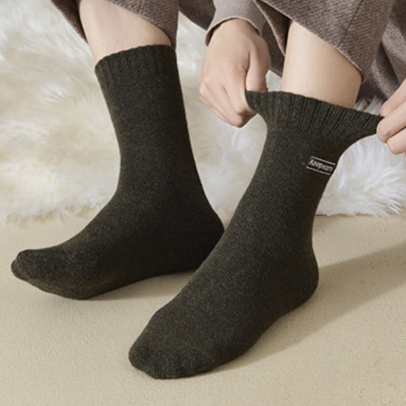 Keep Warm Quarter Socks(4 Pairs) - image 4