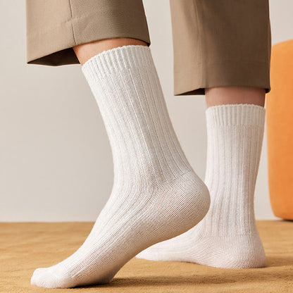 Cozy Sheep Wool Quarter Socks(3 Pairs) - image 5