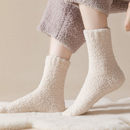 Anti Slip Sole Sleep Socks(4 Pairs) - image 2