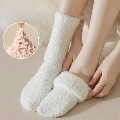 Anti Slip Sole Sleep Socks(4 Pairs) - image 5