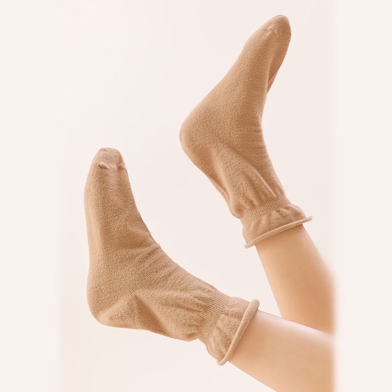 Double Sided Fleece Sleep Socks(3 Pairs) - image 5