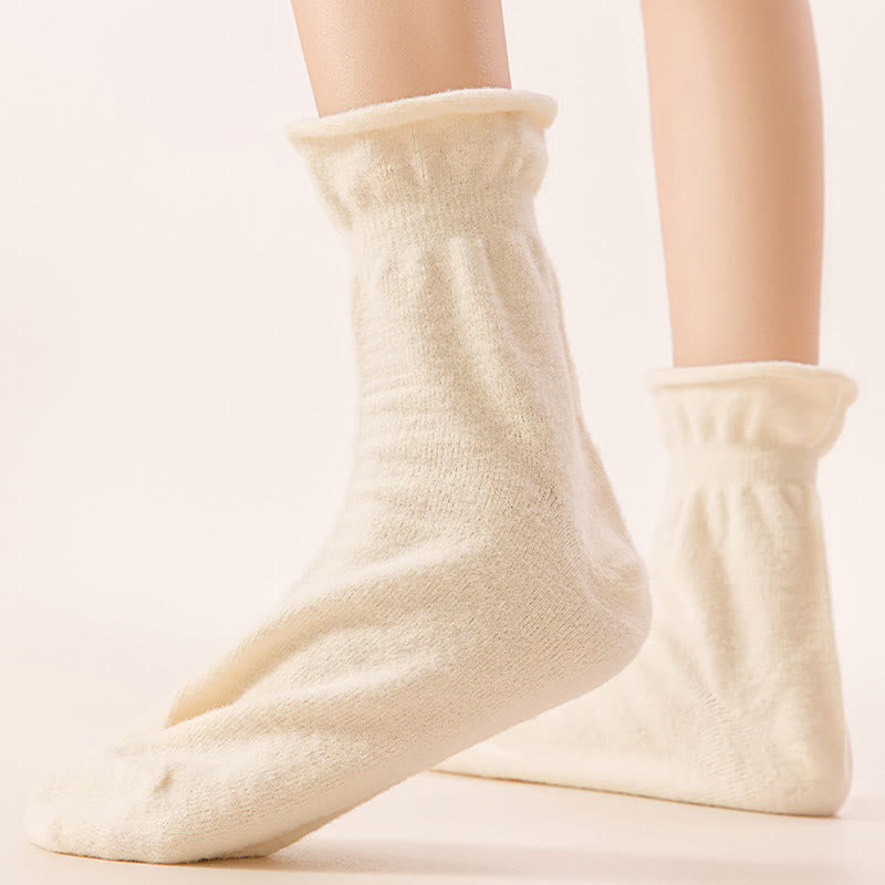 Double Sided Fleece Sleep Socks(3 Pairs) - image 8