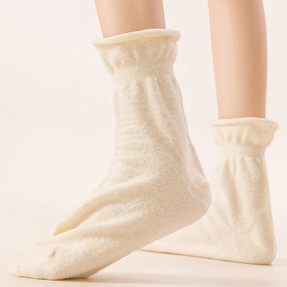 Double Sided Fleece Sleep Socks(3 Pairs) - image 8