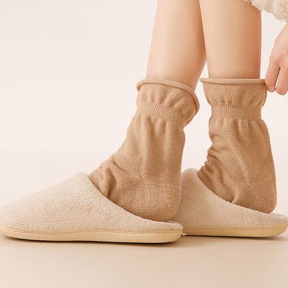 Double Sided Fleece Sleep Socks(3 Pairs) - image 10