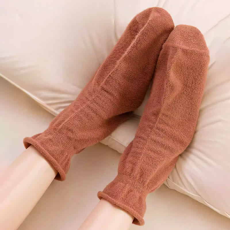 Double Sided Fleece Sleep Socks(3 Pairs) - image 2