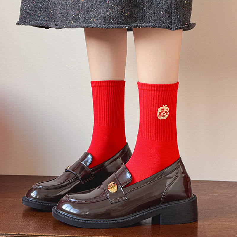 Lucky Horse Quarter Socks(5 Pairs) - image 7