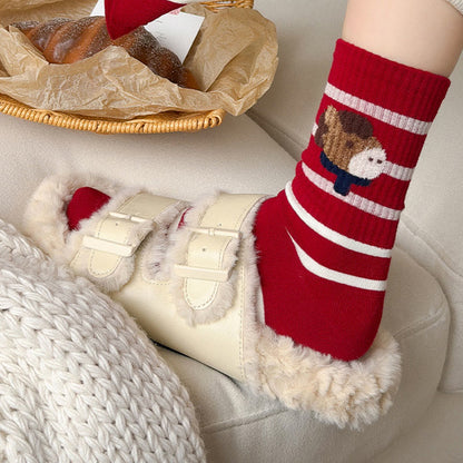 Cartoon Pony Quarter Socks(5 Pairs) - image 5