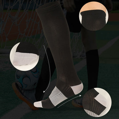 Sport Vertical Stripes Compression Socks(3 Pairs) - image 7