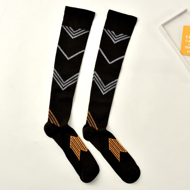 Sport Compression Socks(5 Pairs) - Black - S/M - image 9