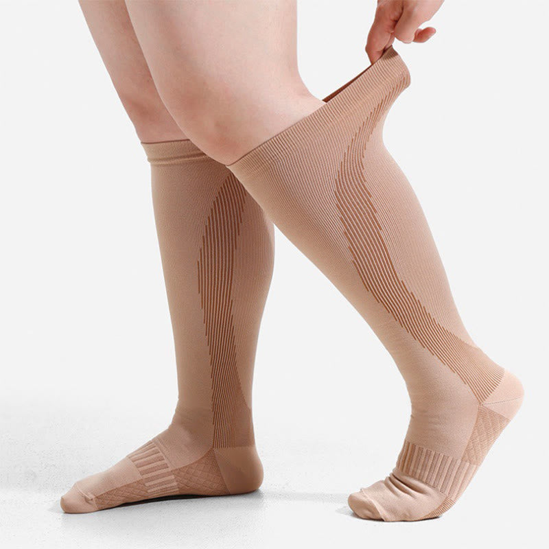 Plus Size Durable Supports Compression Socks - image 12