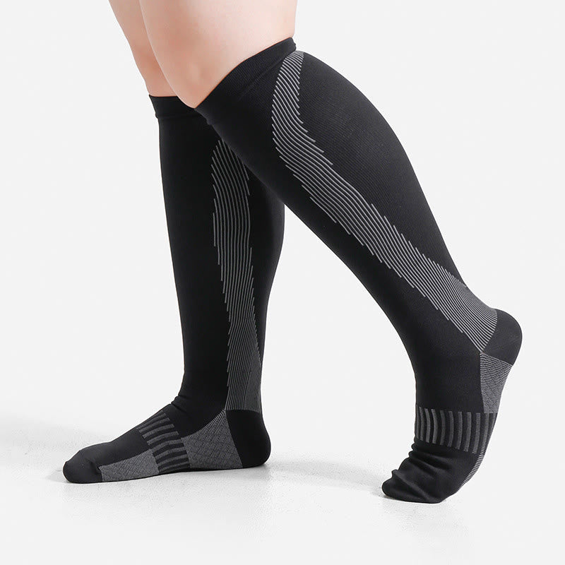Plus Size Durable Supports Compression Socks - image 10