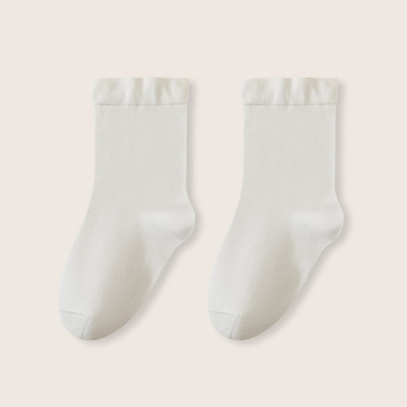 Cotton Wide Sleep Socks(3 Pairs) - Beige - EU36-40(US3-7) - image 13