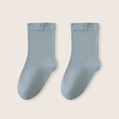 Cotton Wide Sleep Socks(3 Pairs) - Blue - EU36-40(US3-7) - image 18