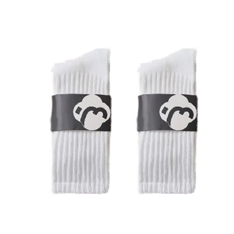 Absorbing Sweat Quarter Socks(4 Pairs) - White - EU39-44(US6-10) - image 15