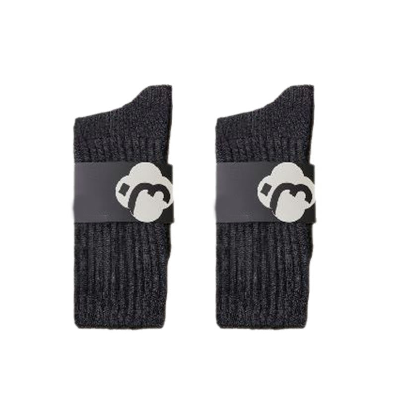 Absorbing Sweat Quarter Socks(4 Pairs) - Dark Grey - EU39-44(US6-10) - image 17