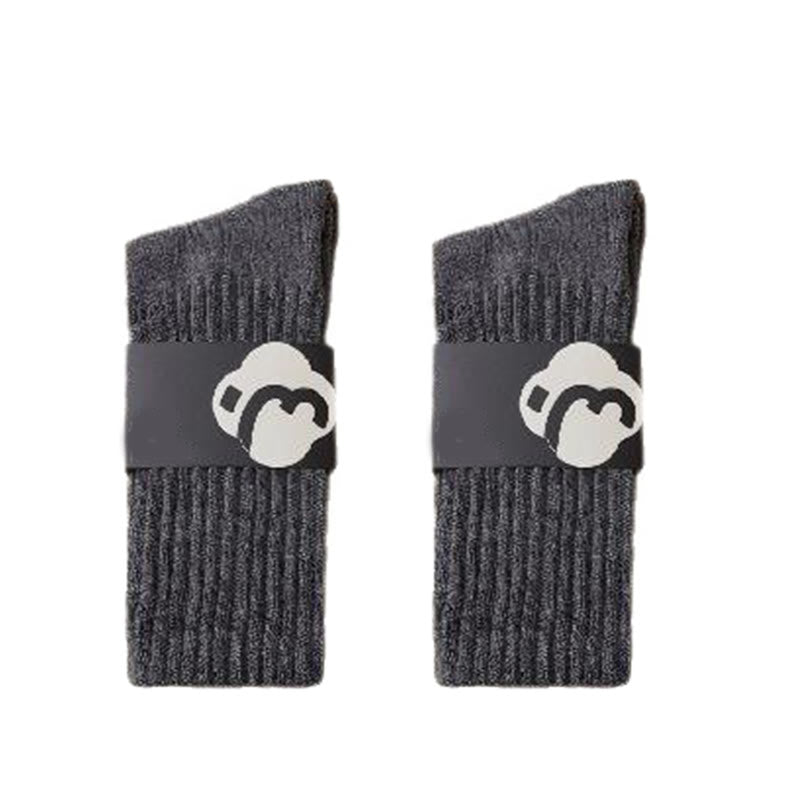 Absorbing Sweat Quarter Socks(4 Pairs) - Grey - EU39-44(US6-10) - image 19