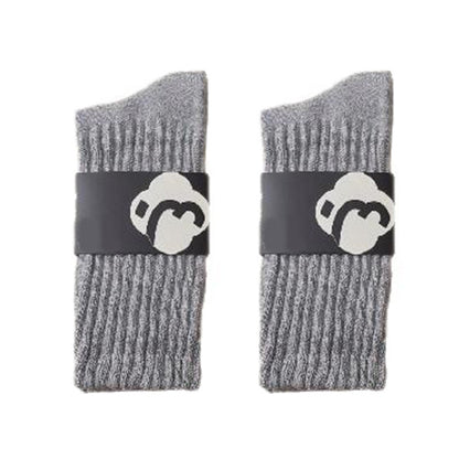 Absorbing Sweat Quarter Socks(4 Pairs) - Light Gray - EU39-44(US6-10) - image 21