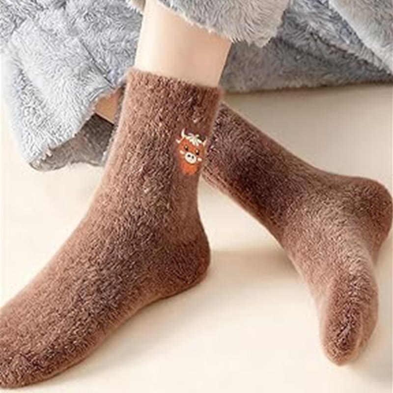 Cozy Cow Quarter Socks(5 Pairs) - image 4