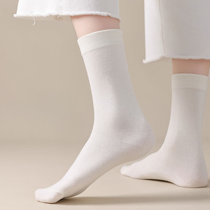 Skin Friendly Cotton Sleep Socks(8 Pairs) - image 3