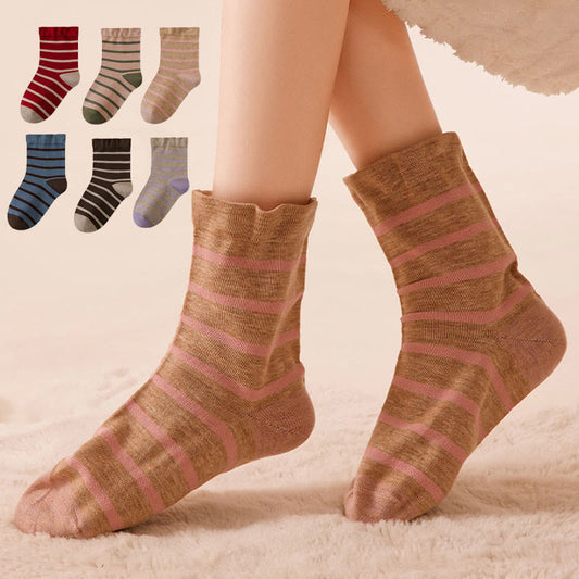 Classic Stripes Sleep Socks(2 Pairs) - image 0