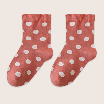 Polka Dots Sleep Socks(2 Pairs) - Rose - EU36-40(US3-7) - image 13