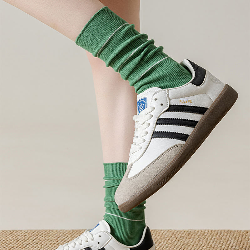 Soft Natural Dyeing Sleep Socks(3 Pairs) - image 5