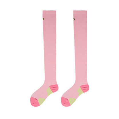 Support Sport Thigh High Socks(2 Pairs) - Pink - EU36-40(US3-7) - image 10