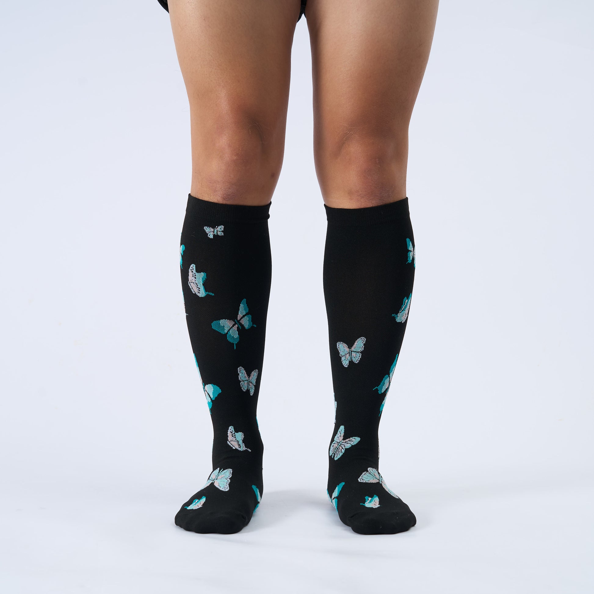 Plus Size  Butterfly Print Compression Socks - image 4