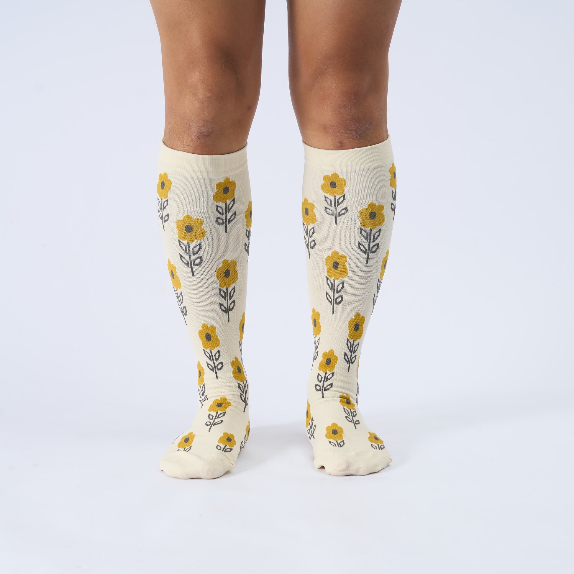 Plus Size Floral Trio Compression Socks - image 6