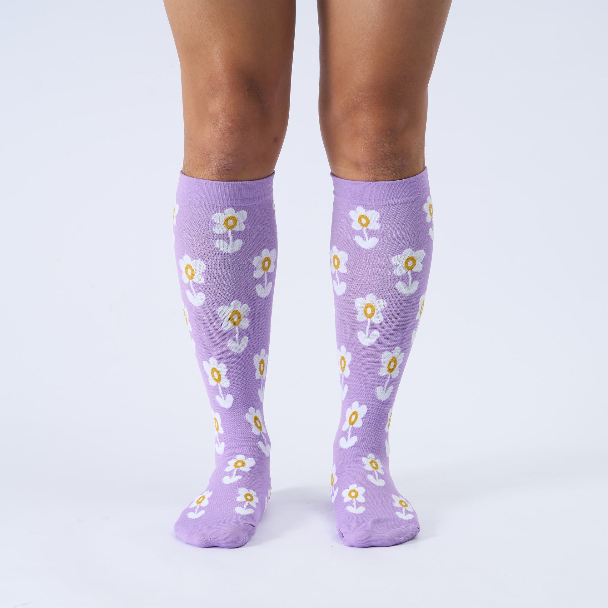 Plus Size Floral Trio Compression Socks - image 1