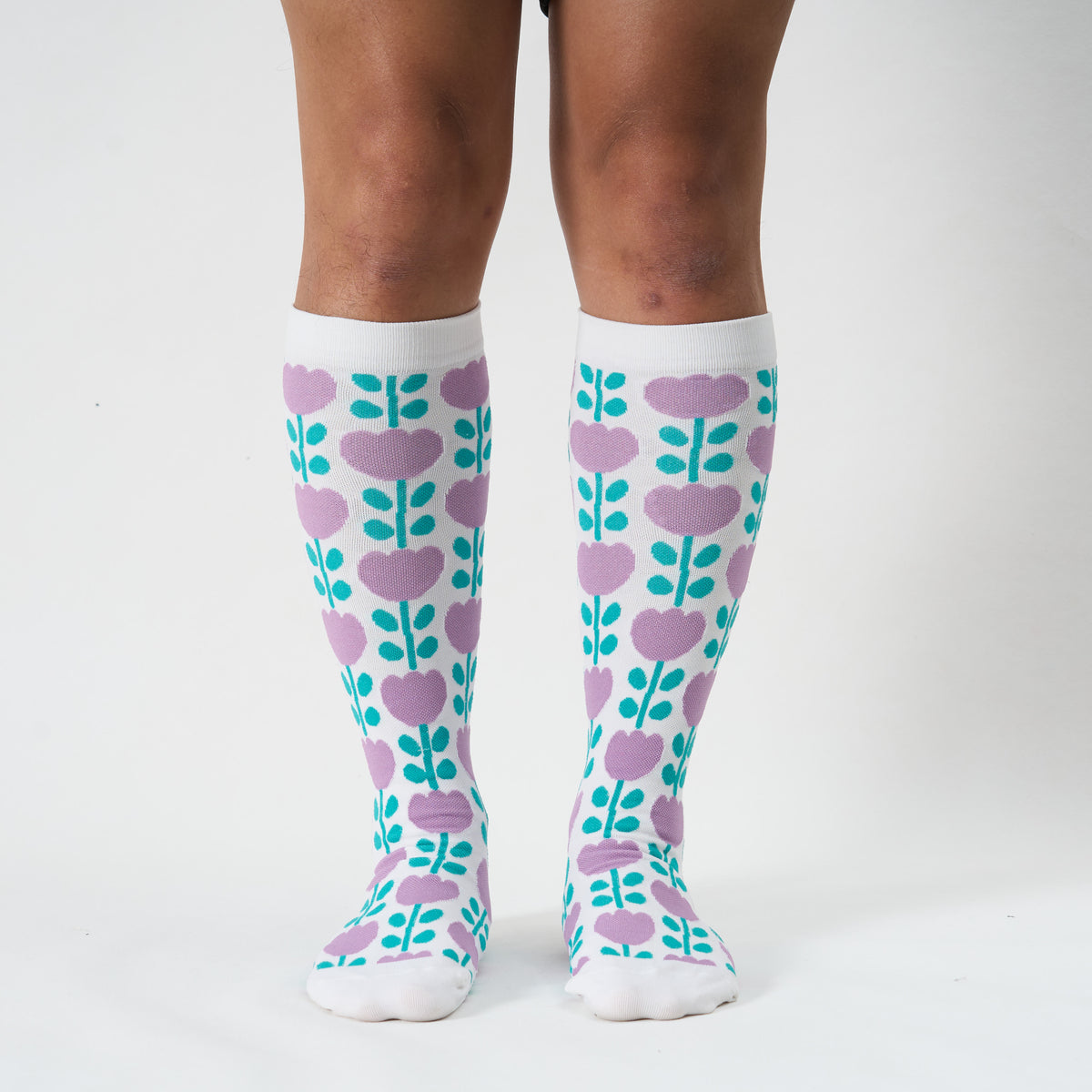 Plus Size Trio Flora Compression Socks - image 4