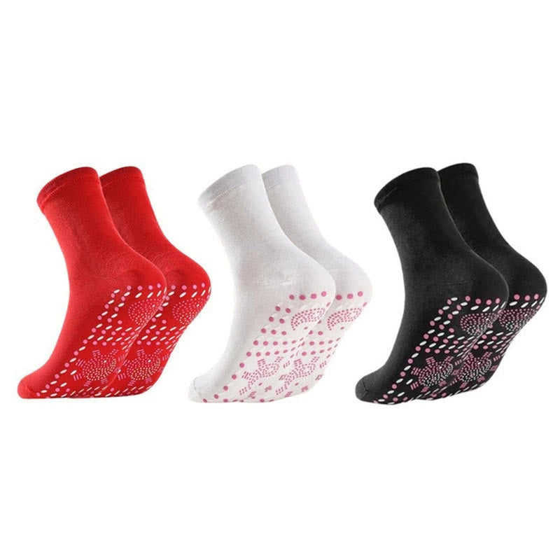Mugwort Warmth Quarter Socks(3 Pairs) - Multicolor - EU36-42(US3-8.5) - image 14