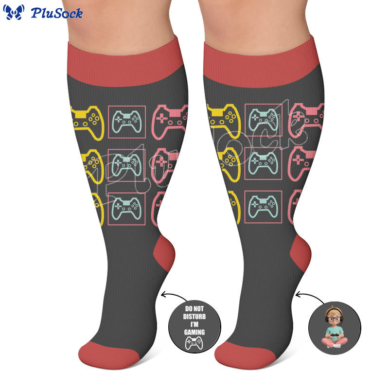 Plus Size Personal Hobby Compression Socks - image 6