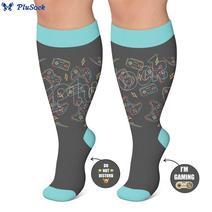 Plus Size Personal Hobby Compression Socks - image 7
