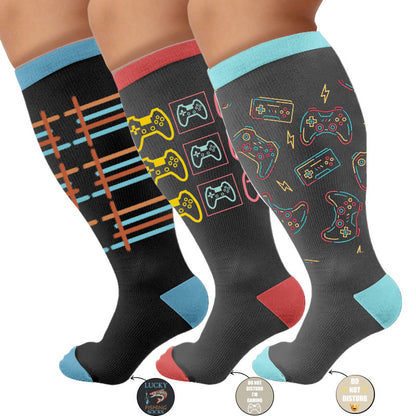 Plus Size Personal Hobby Compression Socks - image 8