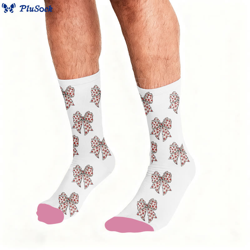 Bowknot Flag Butterfly Socks - image 1