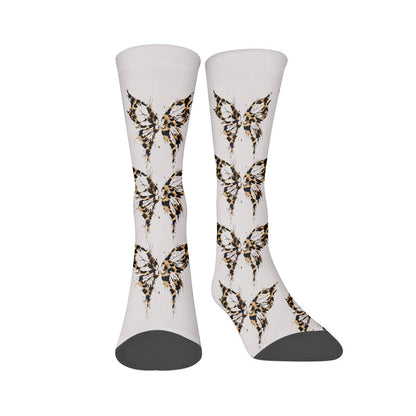 Leopard Butterfly Heart Socks - Butterfly(1 Pair) - EU37-44(US4-10) - image 8