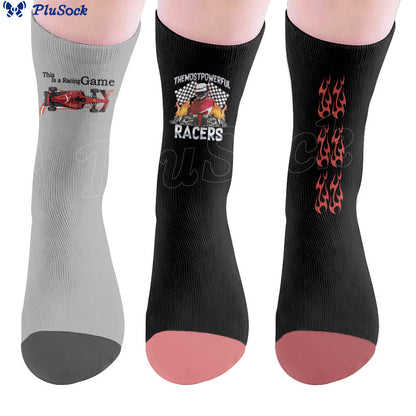Racing Flag Socks - image 0